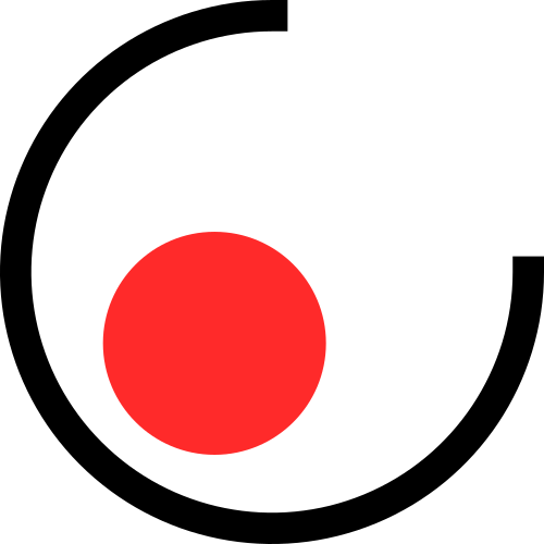 Dual colour — black on transparent